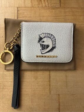 NIB Burberry Pallas Knight Card Case Bag Charm! Full set!